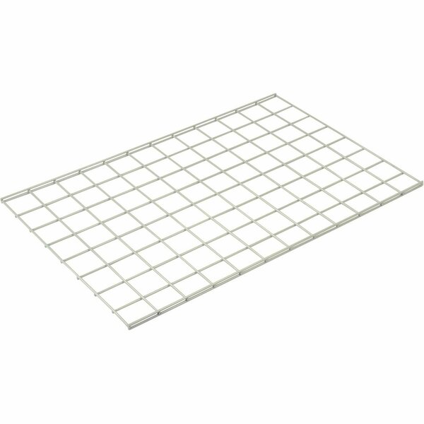 Global Industrial Wire Mesh Security Cage Accessory Shelf, 36inW x 24inD 184106
